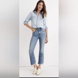 Madewell Cali Demi-boot jeans Size 25P